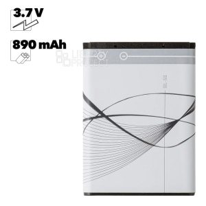 Аккумулятор (АКБ) Nokia BL-5B Li890 EURO 2:2 (N90/N80/7360/7260/6070/6060/6021/6020/5140)