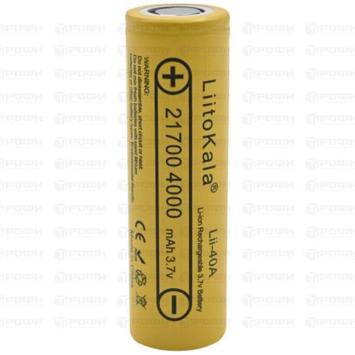Аккумулятор Liitokala Lii-40A 21700 4000 mAh