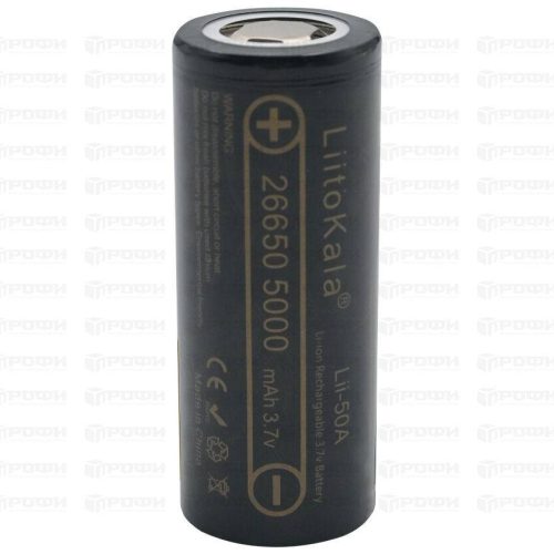 Аккумулятор LiitoKala Lii-50A 26650 5000mAh