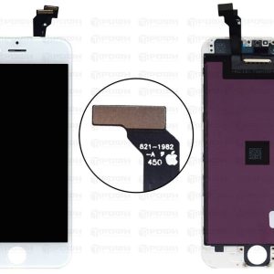 Дисплей для iPhone 6 +тачскрин (белый) ORG Ref