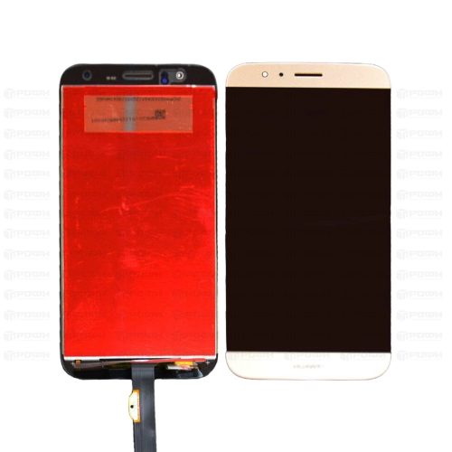 Дисплей Huawei G8/Huawei G7 Plus (RIO-L01/RIO-L02)+тачскрин (золото)