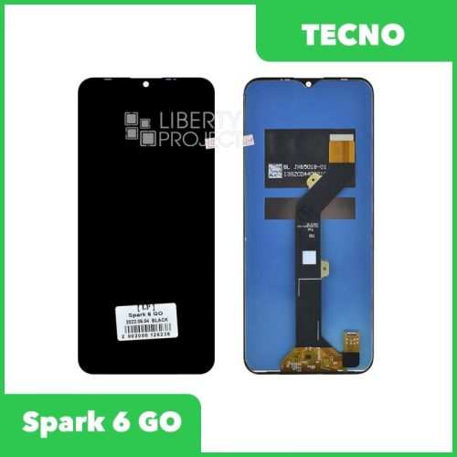LCD дисплей для Tecno Spark 6 GO/Infinix Hot 10 Lite с тачскрином (черный)
