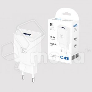 Сетевое зарядное устройство USB BC C43 (10W) Белый