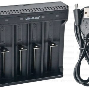 Зарядное уcтройство LiitoKala Lii-L4 для 3.7V Li-ion аккумуляторов 18650 и др. 500mA/1000mA