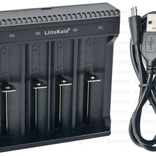 Зарядное уcтройство LiitoKala Lii-L4 для 3.7V Li-ion аккумуляторов 18650 и др. 500mA/1000mA