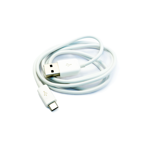 Кабель USB-Micro USB (белый) ТЕХ ПАК ОПТ