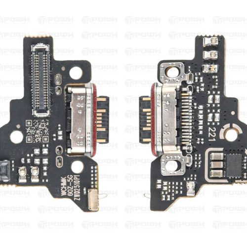 Нижняя плата Xiaomi 13T/Xiaomi 13T Pro (2306EPN60G/23078PND5G) с разъемом зарядки/микрофон