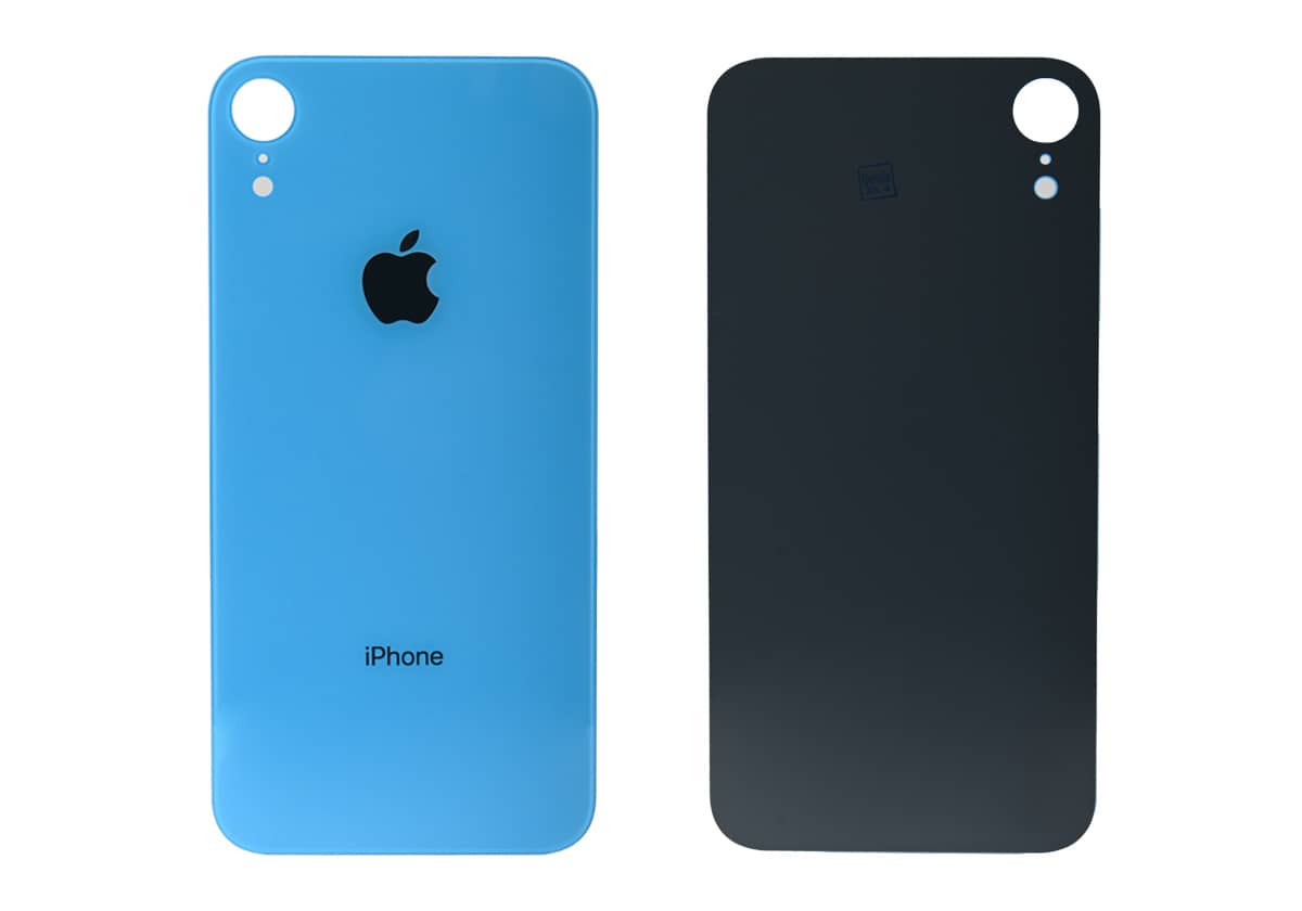 Задняя крышка для iPhone XR (Голубая)