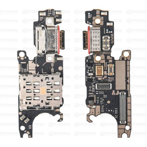 Нижняя плата Huawei Pura 70 (ADY-LX9/ADY-AL00) с разъемом зарядки/разъем SIM/MMC