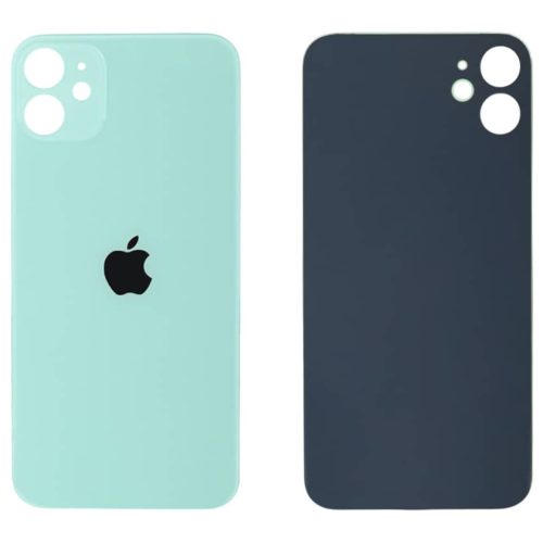 Задняя крышка для iPhone 11 зеленая ORG (зеленый, ORG, монолит)
