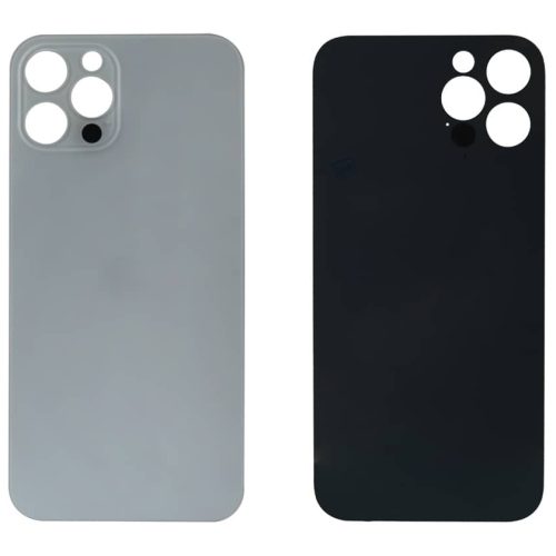 Задняя крышка для iPhone 12 Pro серебристая ORG (серебристый, ORG, монолит)