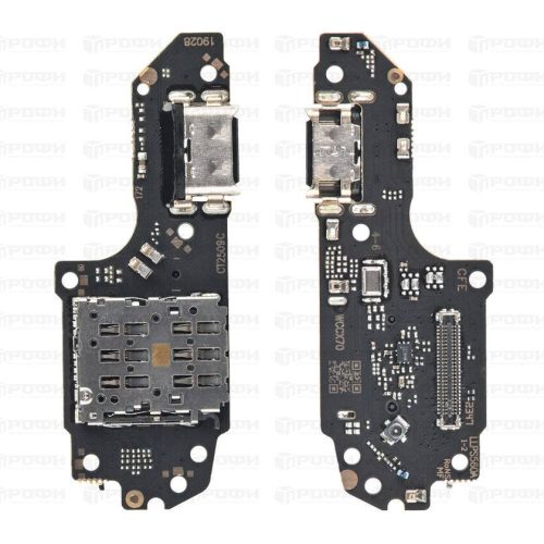 Нижняя плата Huawei Nova Y72/Y72S/Y63 (MGA-LX3/GFY-LX1) с разъемом зарядки/гарнитуры/микрофон