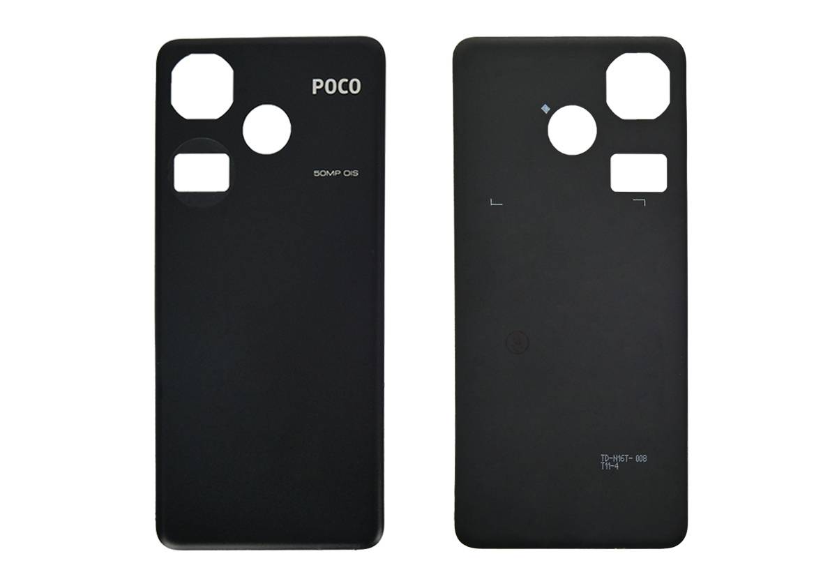 Задняя крышка для Xiaomi POCO F6 (Черная)