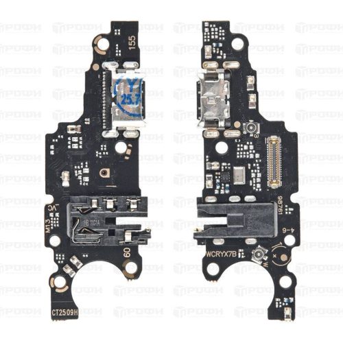 Нижняя плата Huawei Honor X7b 4G/90 Smart (CLK-LX1/CLK-NX1/CLK-NX3) с разъемом зарядки/гарнитуры/микрофон
