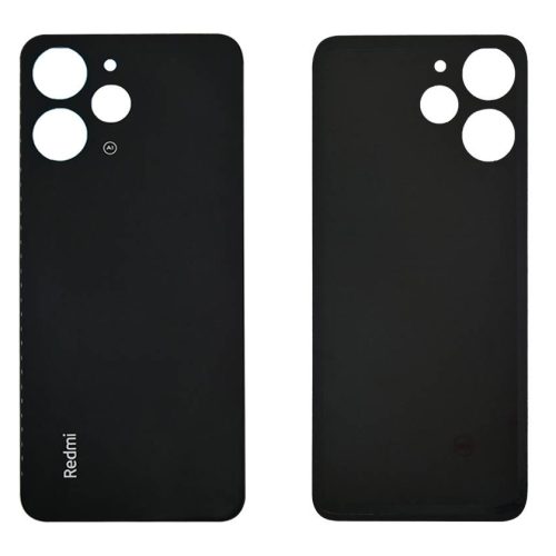Задняя крышка для Xiaomi Redmi 12 4G (Черная)