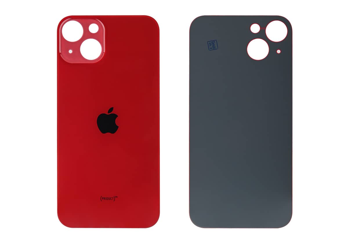 Задняя крышка для iPhone 13 (Красная, ORG, монолит)