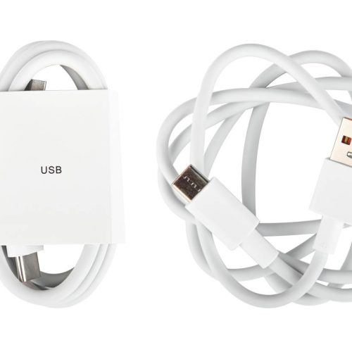 Кабель Xiaomi USB-Type-C, 6A, ПВХ, 1м, белый