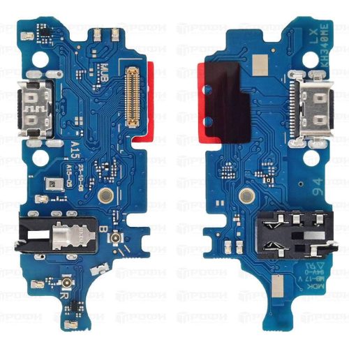 Нижняя плата SamsungA155F/A156B/M156B (A15 4G/5G/M15 5G) разъем зарядки/гарнитуры/микрофон