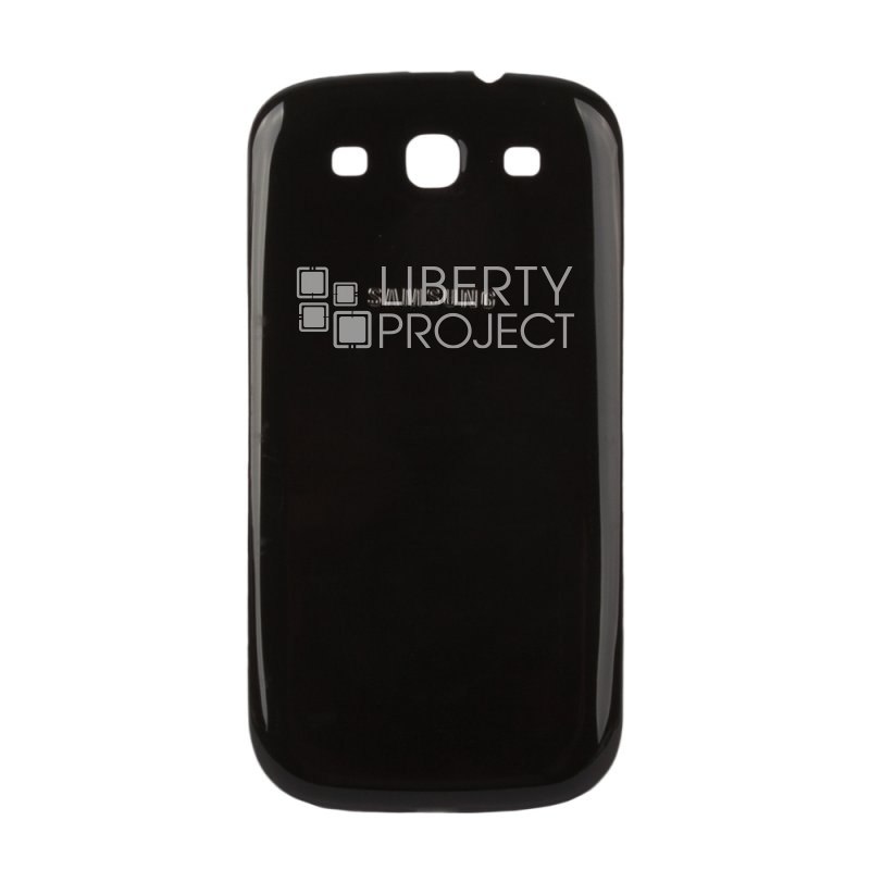Задняя крышка для Samsung Galaxy S3 (Черный)