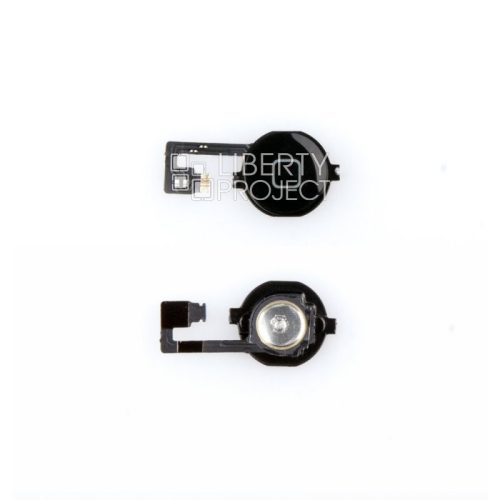 Шлейф iPhone 4G с кнопкой Home (черный)
