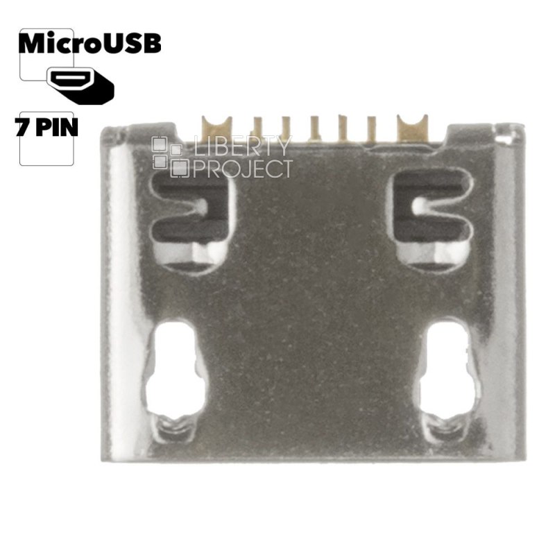 Разъем зарядки 7pin для Samsung C3300