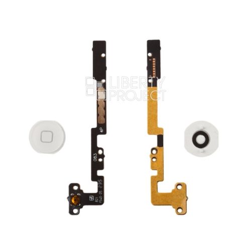 Шлейф iPad mini 2 (кнопки Home) белый
