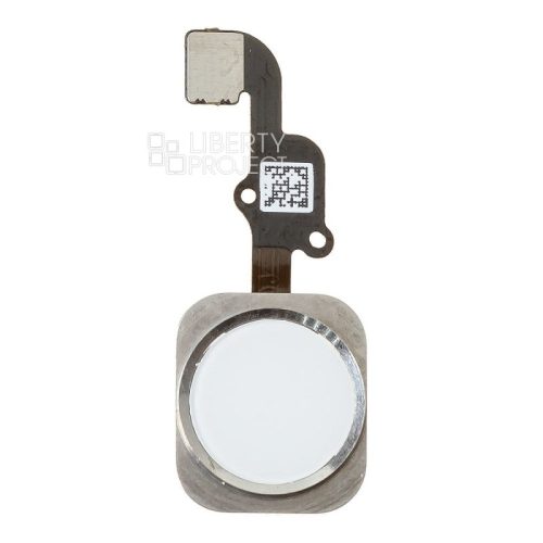 Шлейф iPhone 6/6 Plus на кнопку HOME (белый)