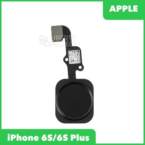 Шлейф iPhone 6S/6S Plus на кнопку HOME (черный)