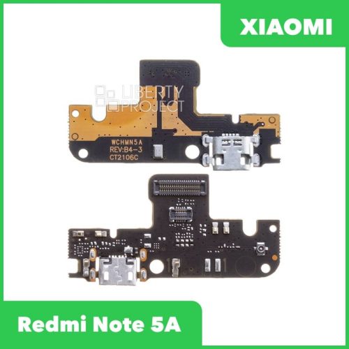 Шлейф/FLC Xiaomi Redmi Note 5A на системный разъём/микрофон