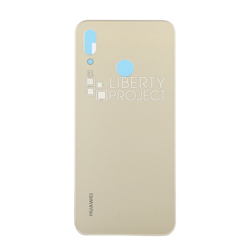 Задняя крышка для Huawei P20 Lite /Nova 3E (золотистый)