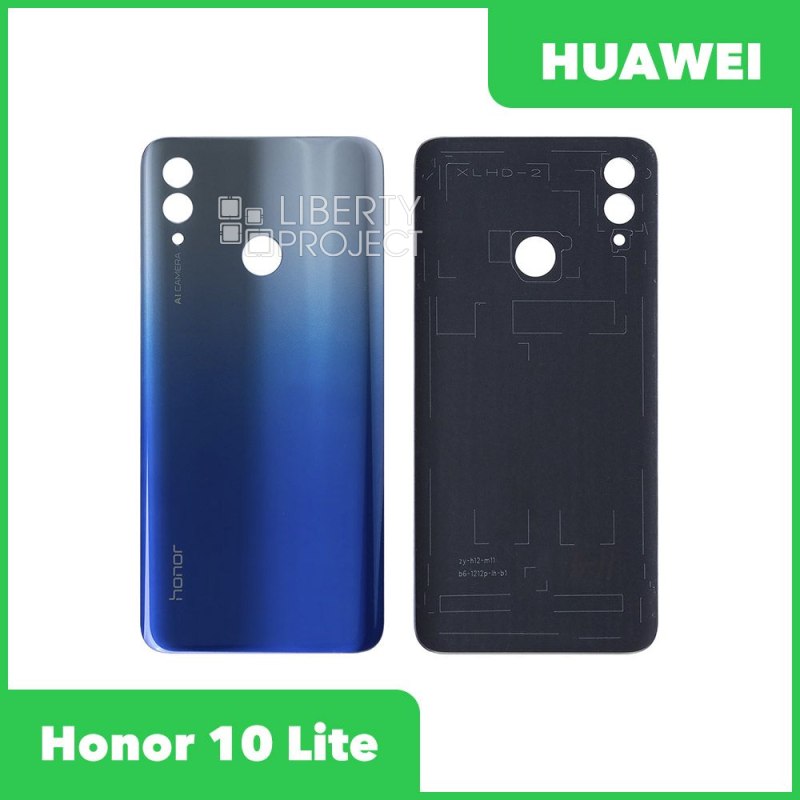 Задняя крышка для Huawei Honor 10 Lite (голубой)