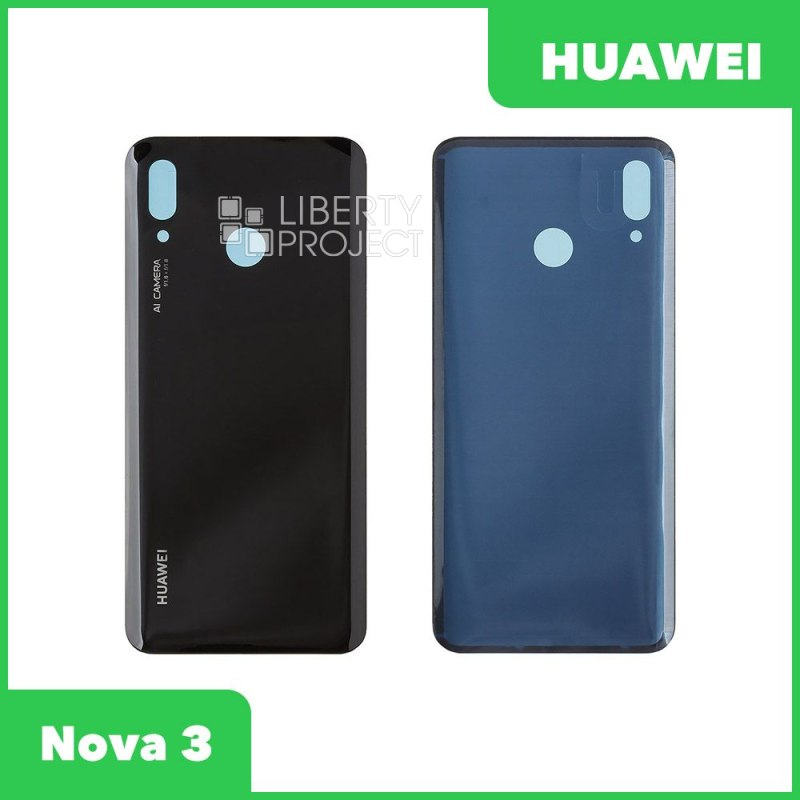 Задняя крышка для Huawei Nova 3 (черный)