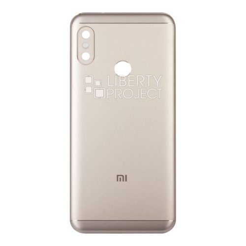 Задняя крышка для Xiaomi Mi A2 Lite (Золотистый)