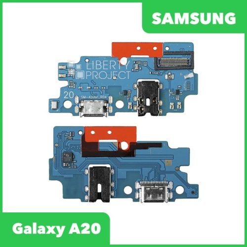 Шлейф зарядки для Samsung Galaxy A20 SM-A205