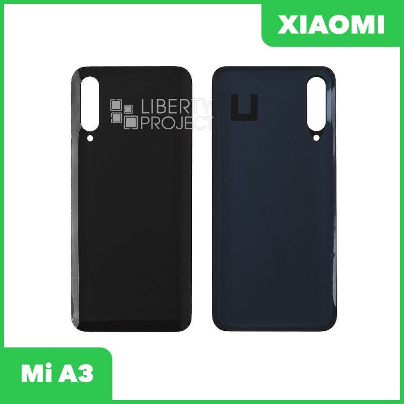 Задняя крышка для Xiaomi Mi A3 (Черный)