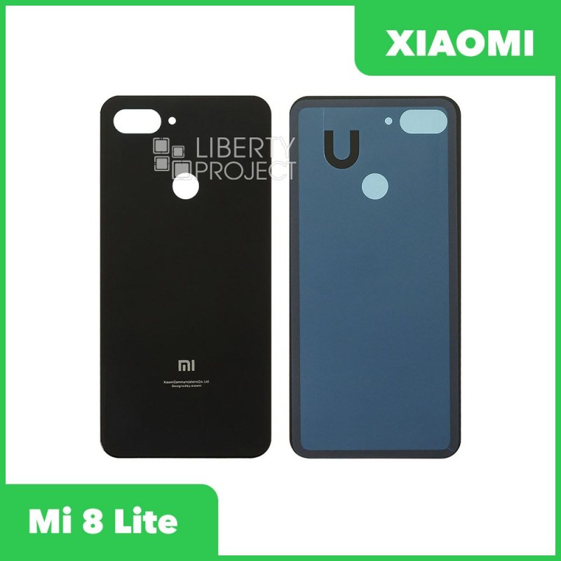 Задняя крышка для Xiaomi Mi 8 Lite (Серый)