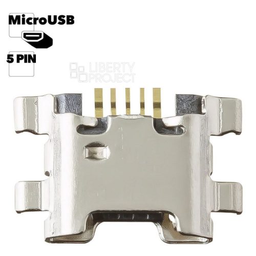 Разъем зарядки MicroUSB для Huawei Honor 7C/7C Pro/8X/10 Lite/Y5 2018/Y5 Lite 2018, и др.