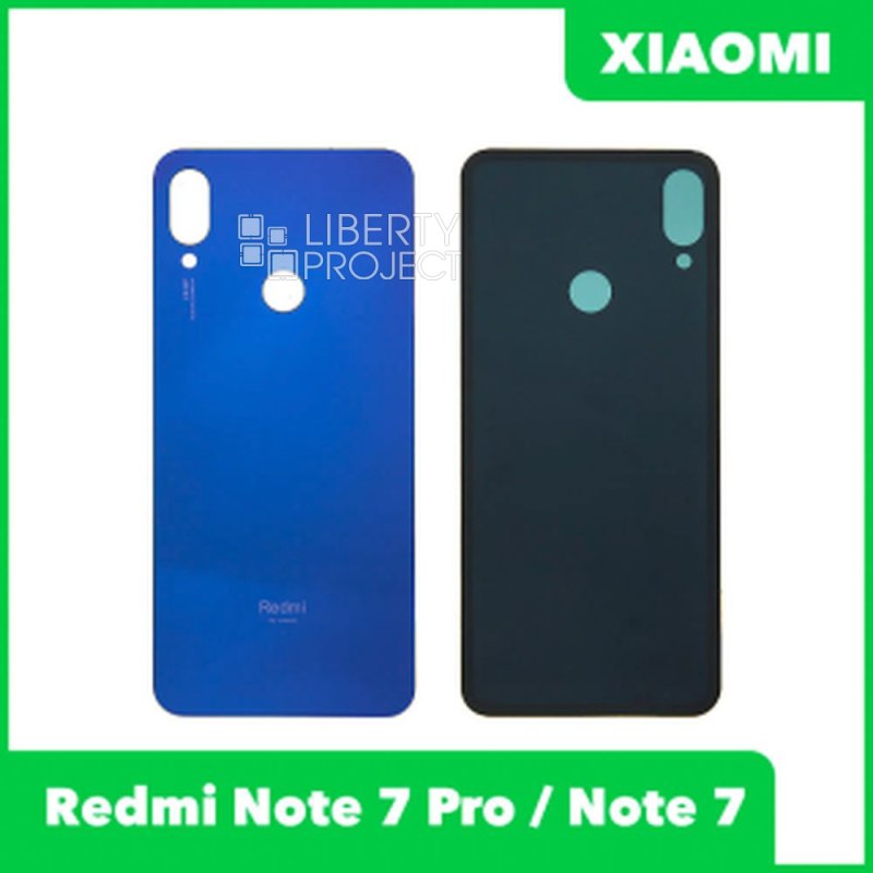 Задняя крышка для Xiaomi Redmi Note 7 (Синий)