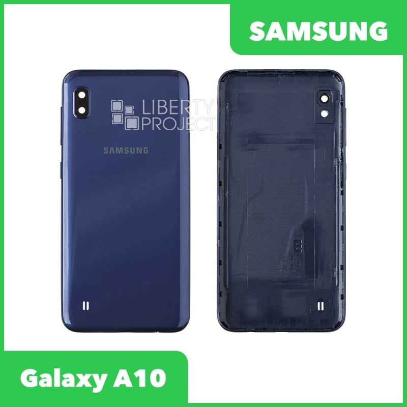 Задняя крышка для Samsung Galaxy A10 (Синий)