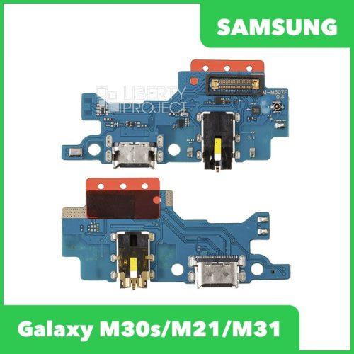 Шлейф/FLC Samsung Galaxy M30s/M21/M31 (M307F/M215F/M315) на системный разъём/разъём гарнитуры/микр