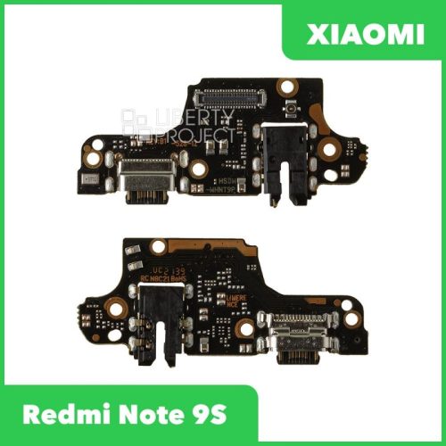_!Шлейф/FLC Xiaomi Redmi Note 9 Pro/Redmi Note 9S на системный разъём/разъём гарнитуры/микрофон..