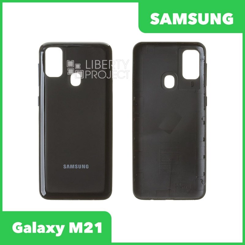 Задняя крышка для Samsung Galaxy M21 (Черный)