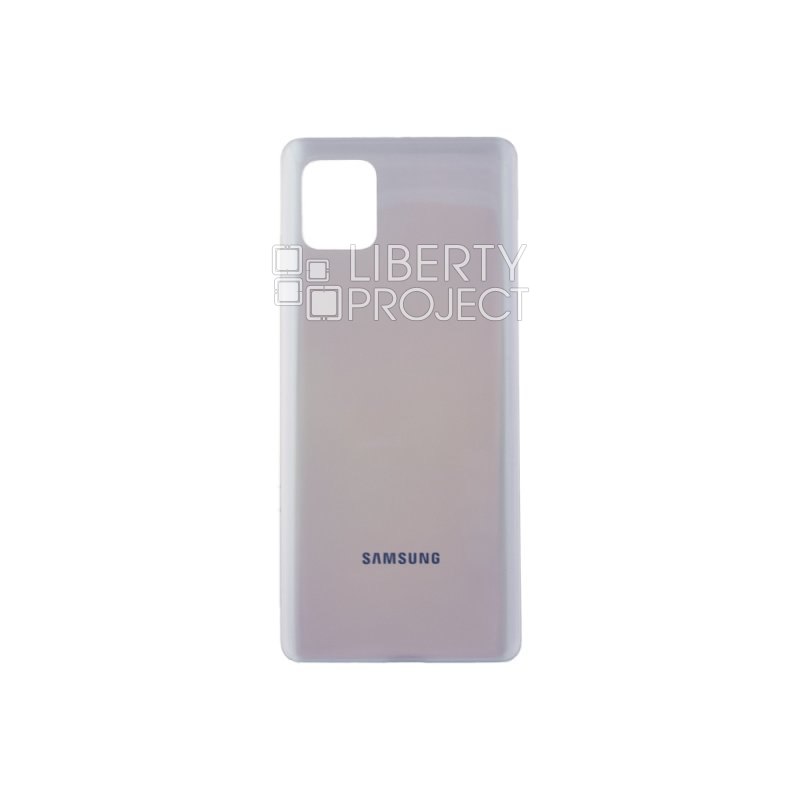 Задняя крышка для Samsung Galaxy Note 10 Lite (Серебристый)