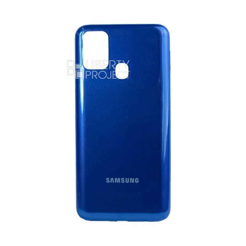 Задняя крышка для Samsung Galaxy M31 (Синий)