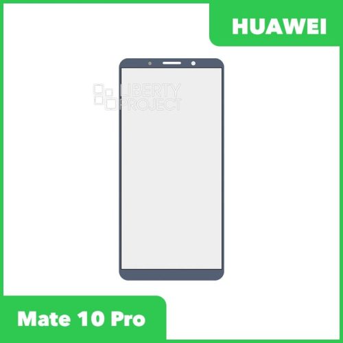 Стекло + OCA плёнка для переклейки Huawei Mate 10 Pro (BLA-AL00) (синий)