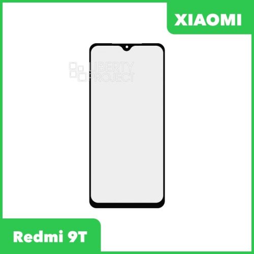 Стекло + OCA пленка для переклейки Xiaomi Redmi 9T/ POCO M3 (черный) [xiaomi redmi 9t]