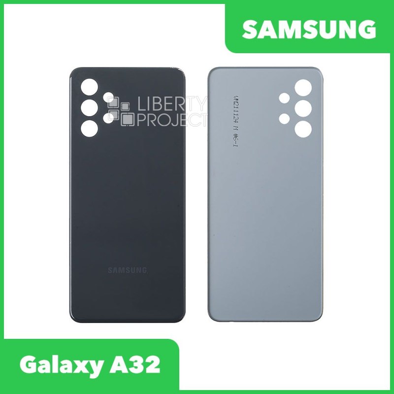 Задняя крышка для Samsung Galaxy A32 (Черный)