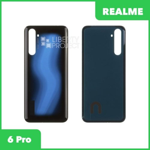 Задняя крышка для Realme 6 Pro (синий)
