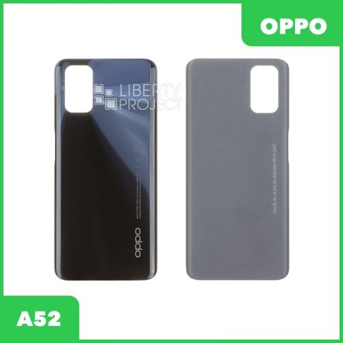Задняя крышка для OPPO A52/A72 4G/A92 (черный)