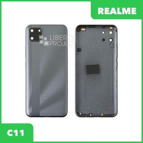 Задняя крышка для Realme C11 (серый)